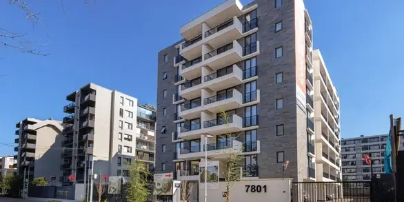 Edificio de departamentos en Santiago